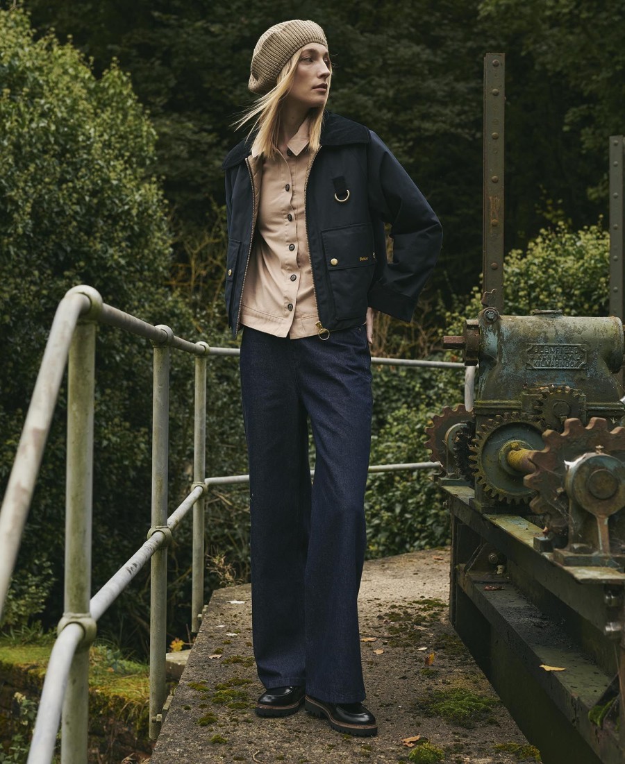 fleur boxy shirt