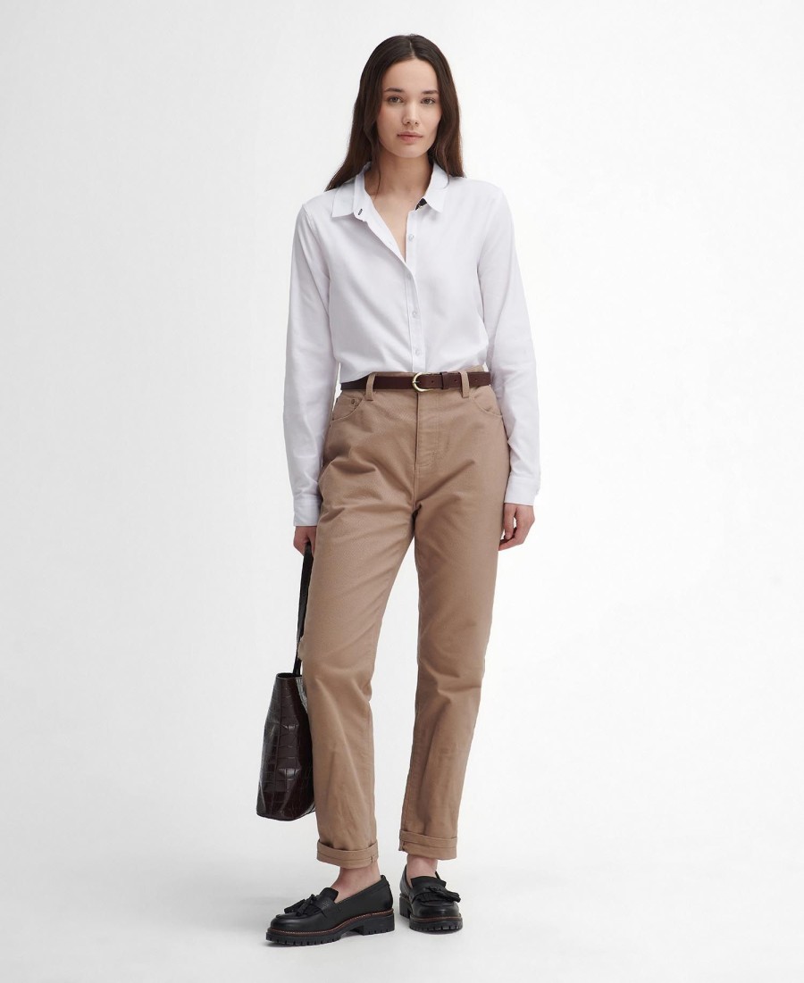 glades relaxed shirt met lange mouwen
