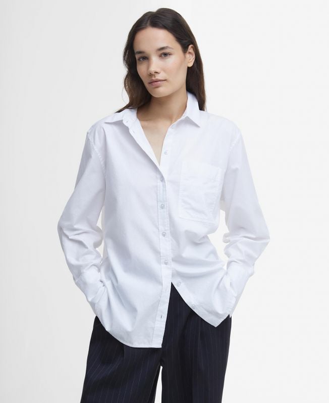 josephine relaxed shirt met lange mouwen