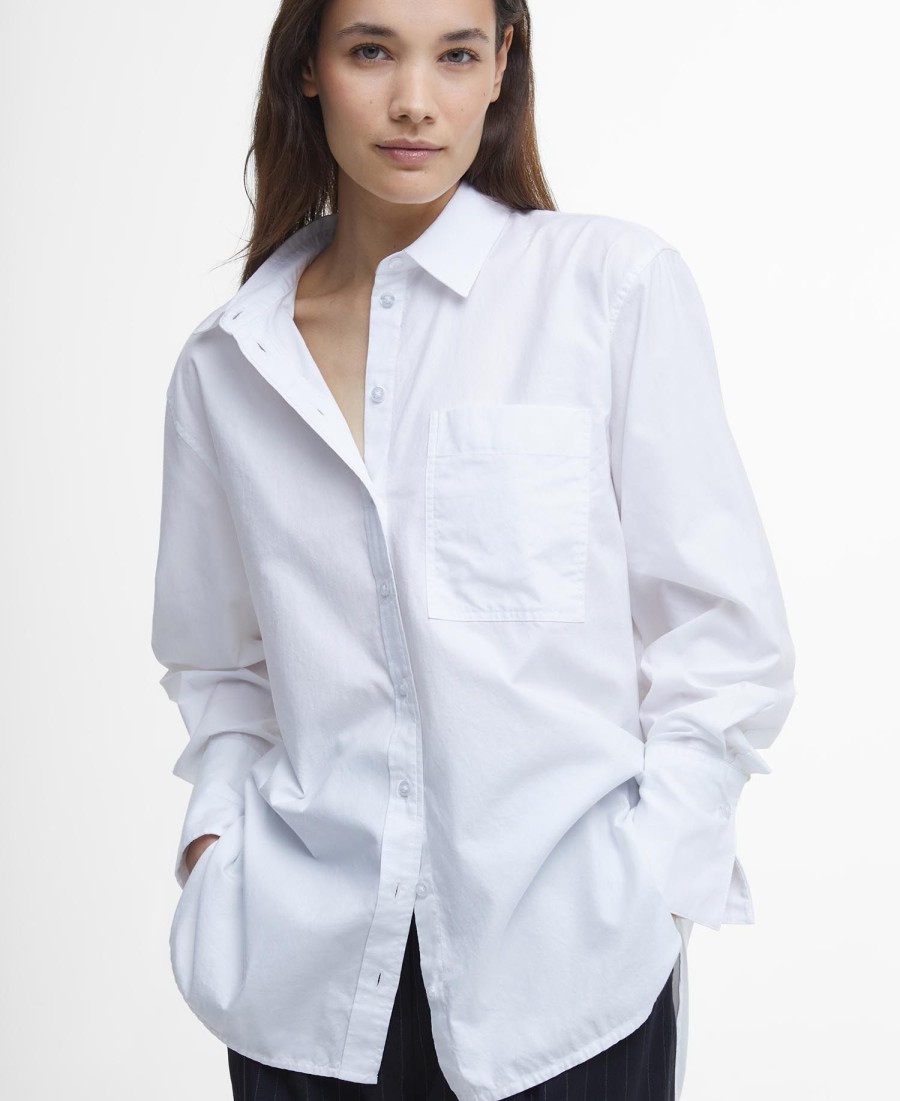 josephine relaxed shirt met lange mouwen