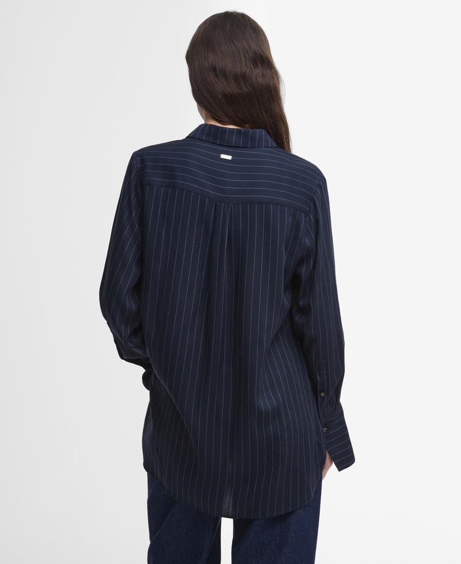 carrie relaxed pinstripe shirt