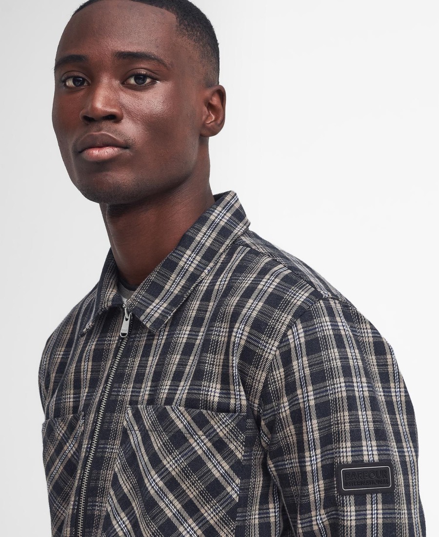 phoenix geruite shirt top