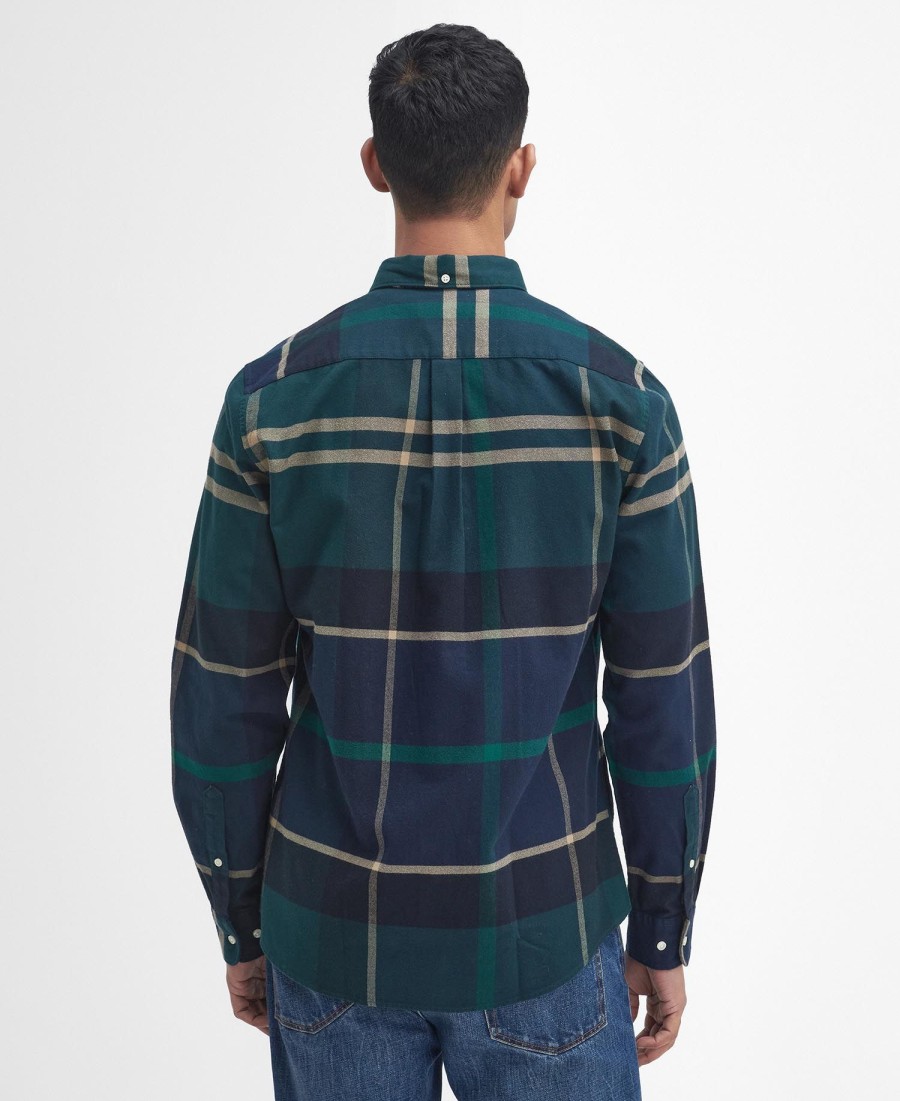 iceloch overhemd met lange mouwen getailleerd model