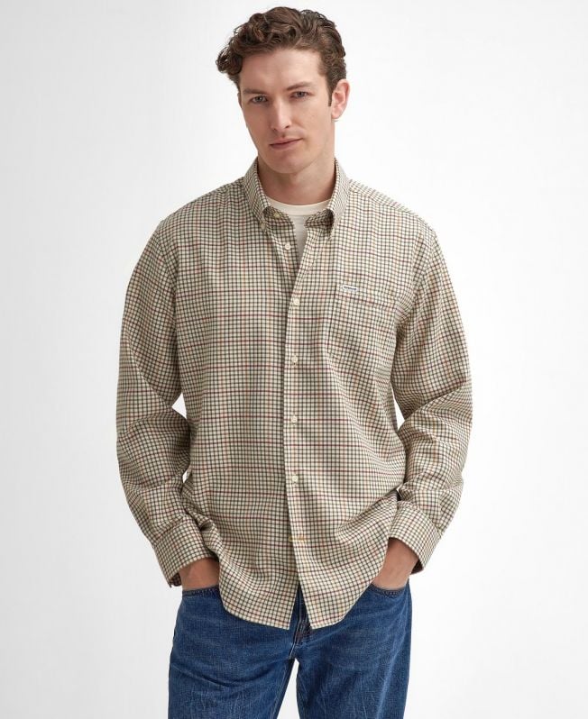 henderson thermo weave shirt met lange mouwen
