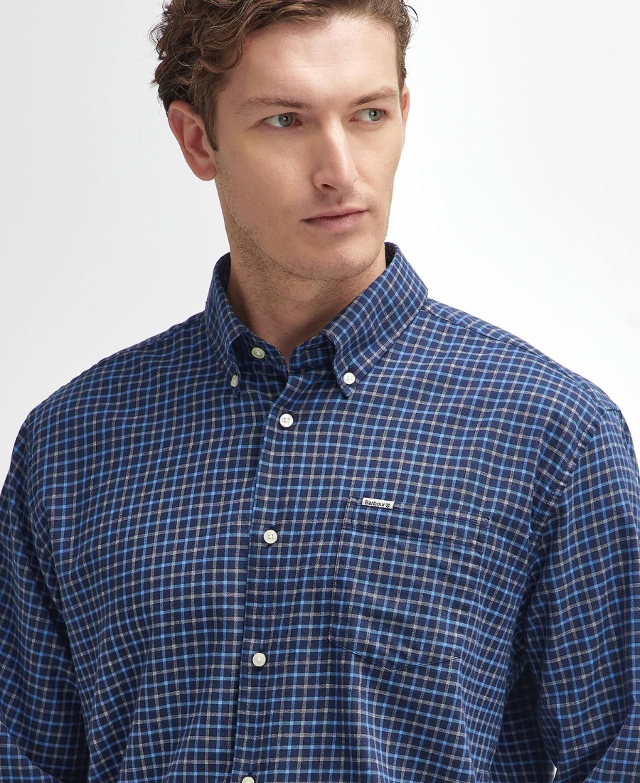 preston regular shirt met lange mouwen