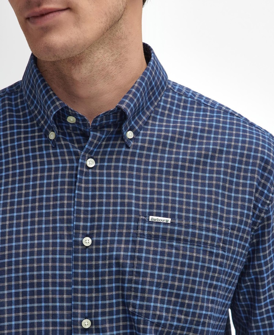 preston regular shirt met lange mouwen