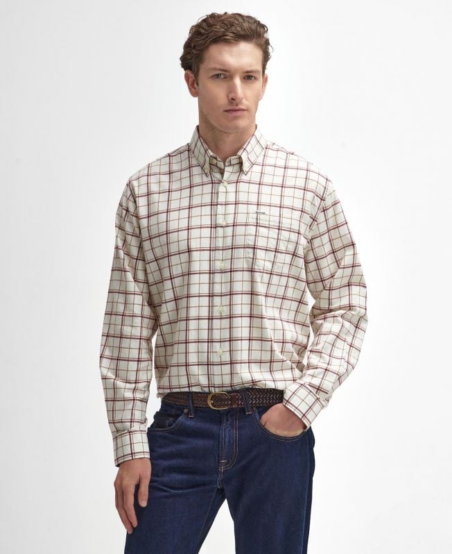 pelton regular shirt met lange mouwen