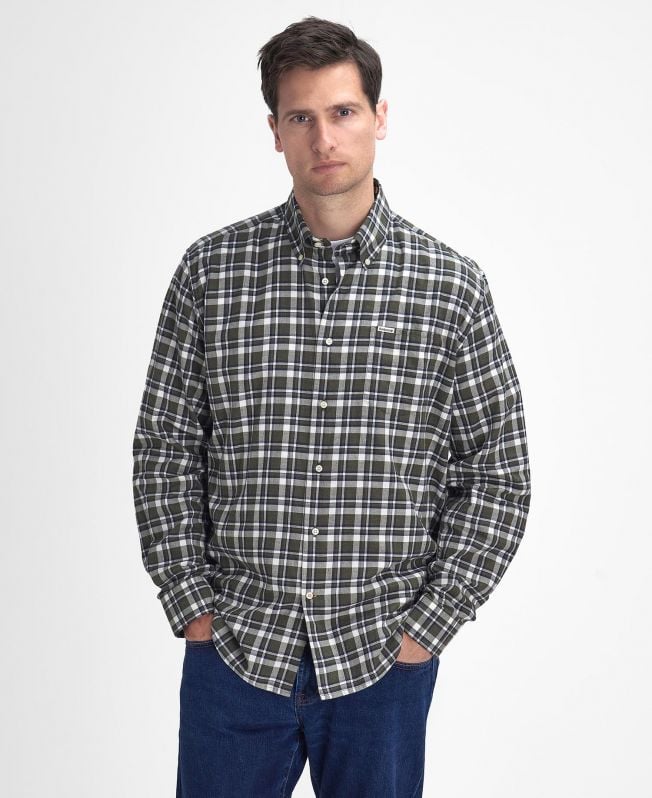 turville regular shirt met lange mouwen