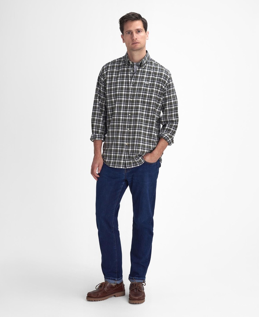 turville regular shirt met lange mouwen