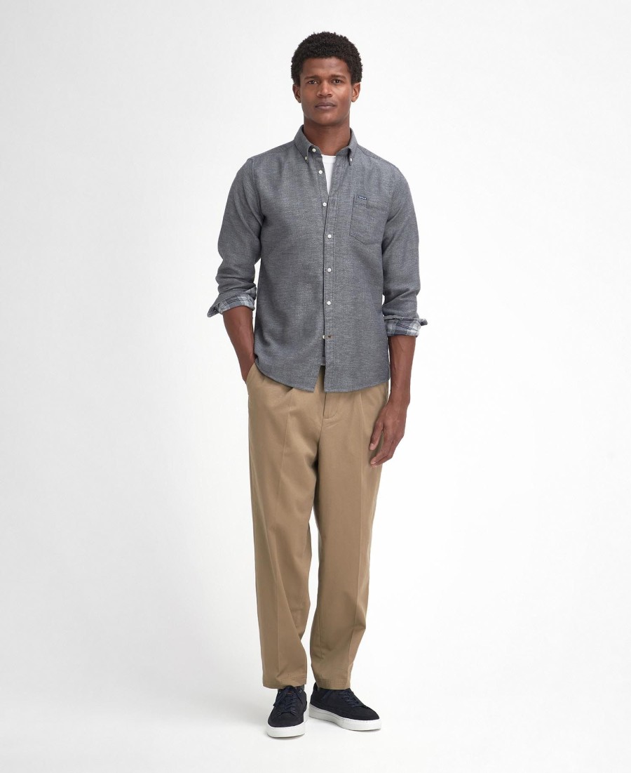 buckley overhemd met lange mouwen getailleerd model