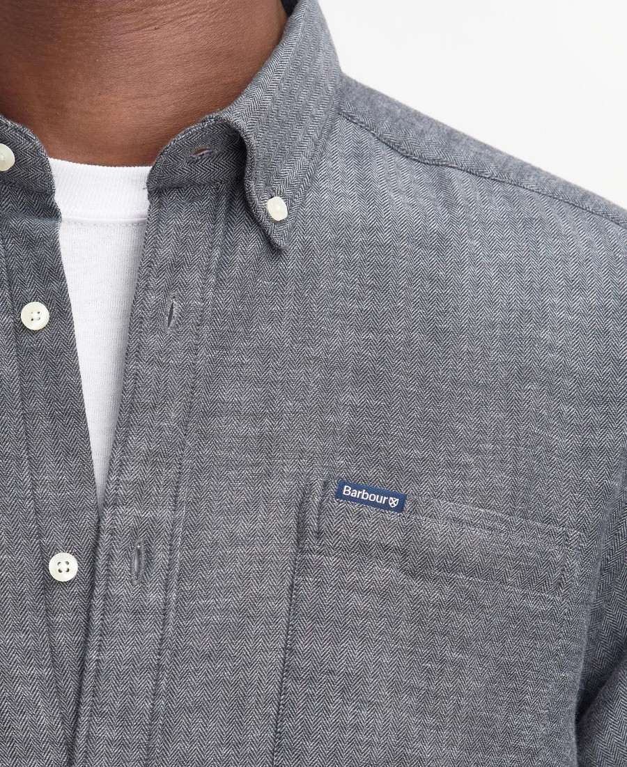 buckley overhemd met lange mouwen getailleerd model