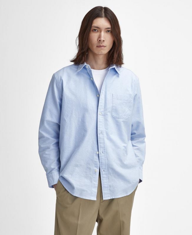 dunand oversized oxford overhemd met lange mouwen