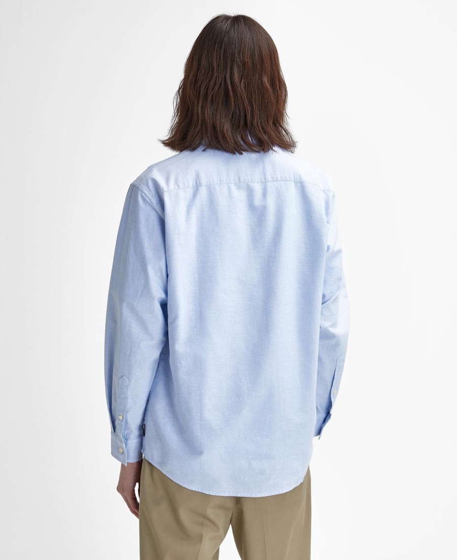 dunand oversized oxford overhemd met lange mouwen