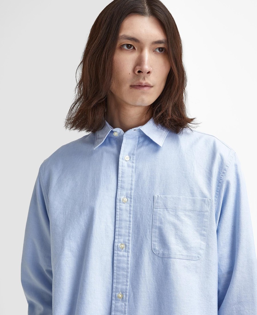 dunand oversized oxford overhemd met lange mouwen