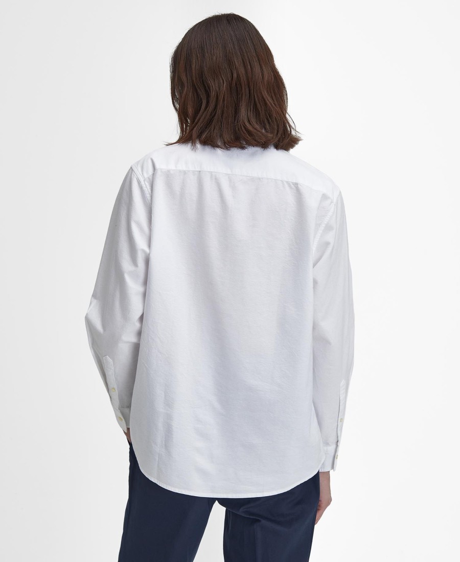 dunand oversized oxford overhemd met lange mouwen