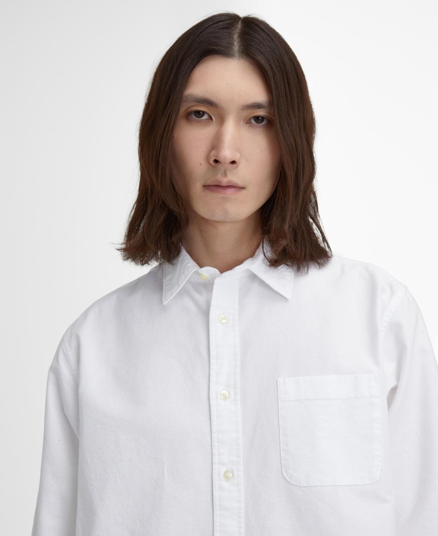 dunand oversized oxford overhemd met lange mouwen