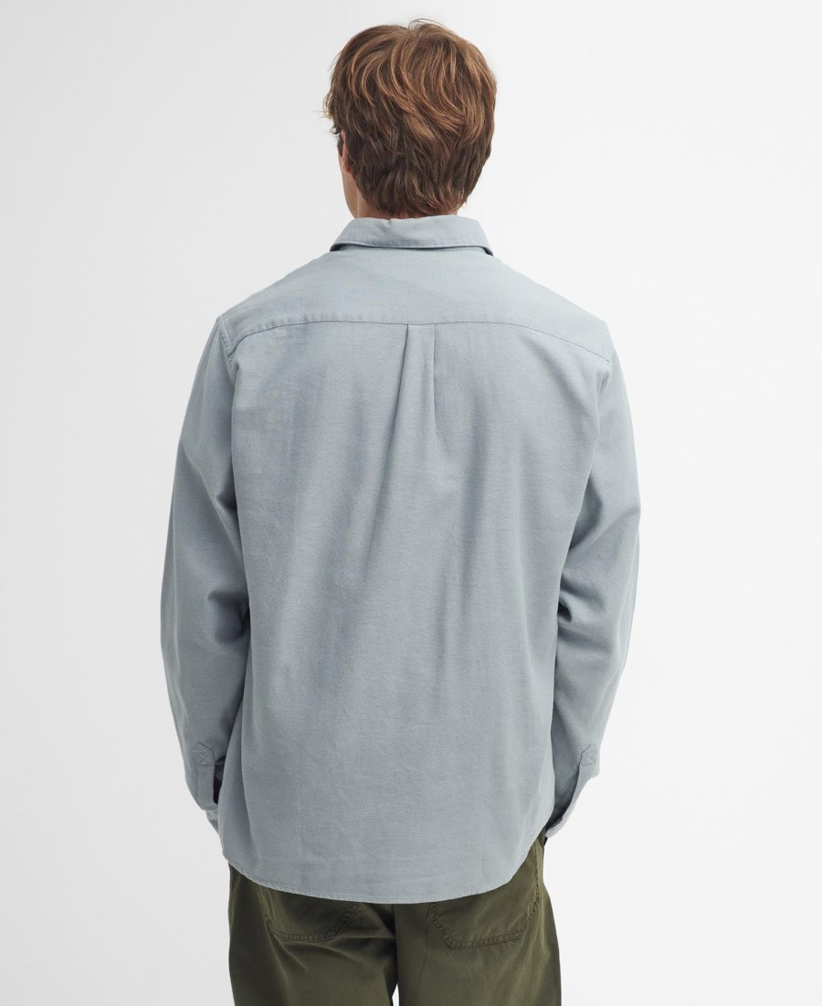 angelo relaxed shirt met lange mouwen