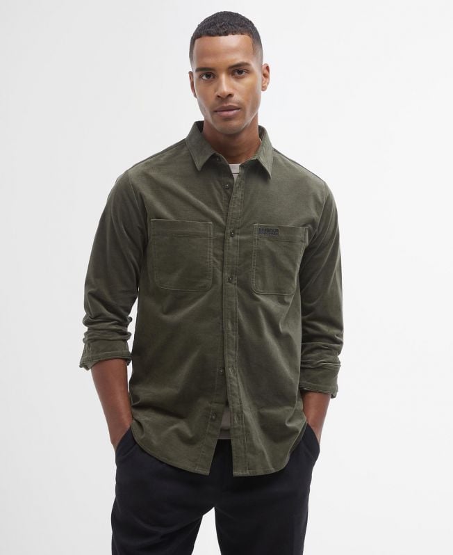 elton moleskin t-shirt met lange mouwen normale pasvorm