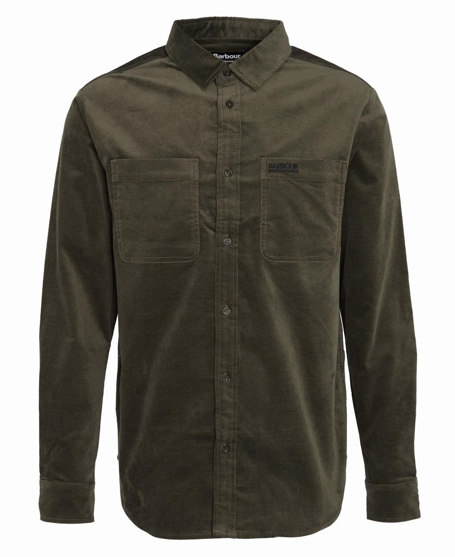 elton moleskin t-shirt met lange mouwen normale pasvorm