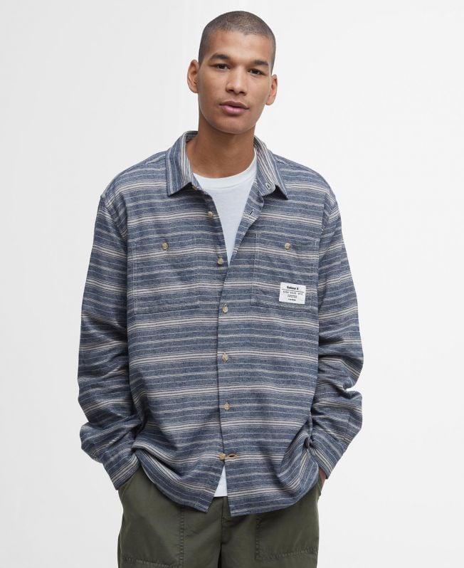 hesledon relaxed shirt met lange mouwen