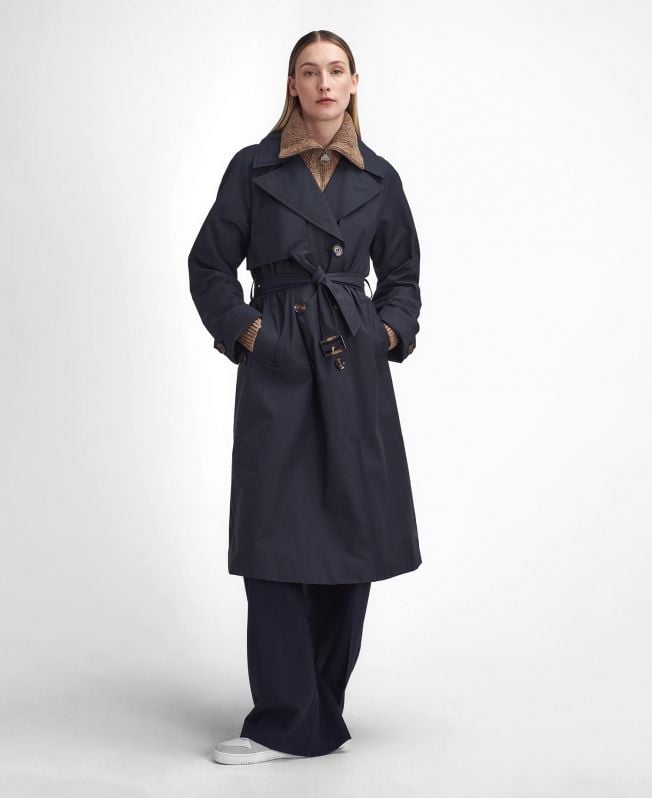 gwyn waterdichte trenchcoat
