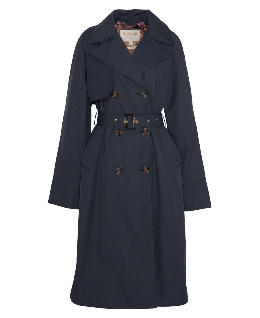 gwyn waterdichte trenchcoat