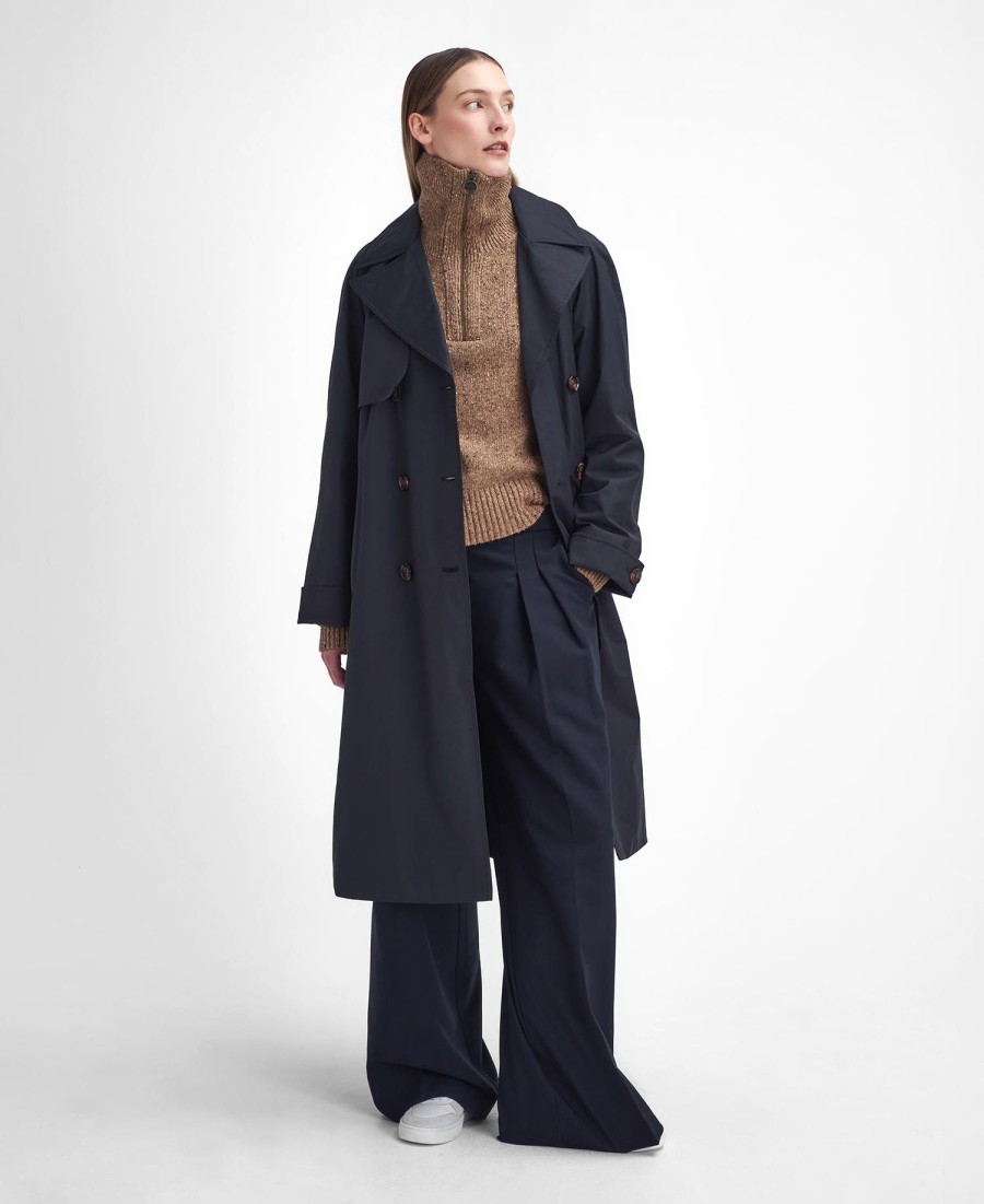 gwyn waterdichte trenchcoat