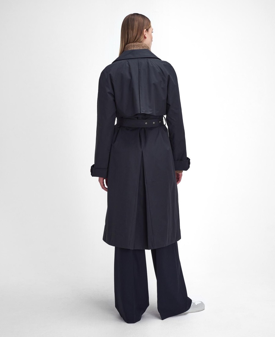 gwyn waterdichte trenchcoat