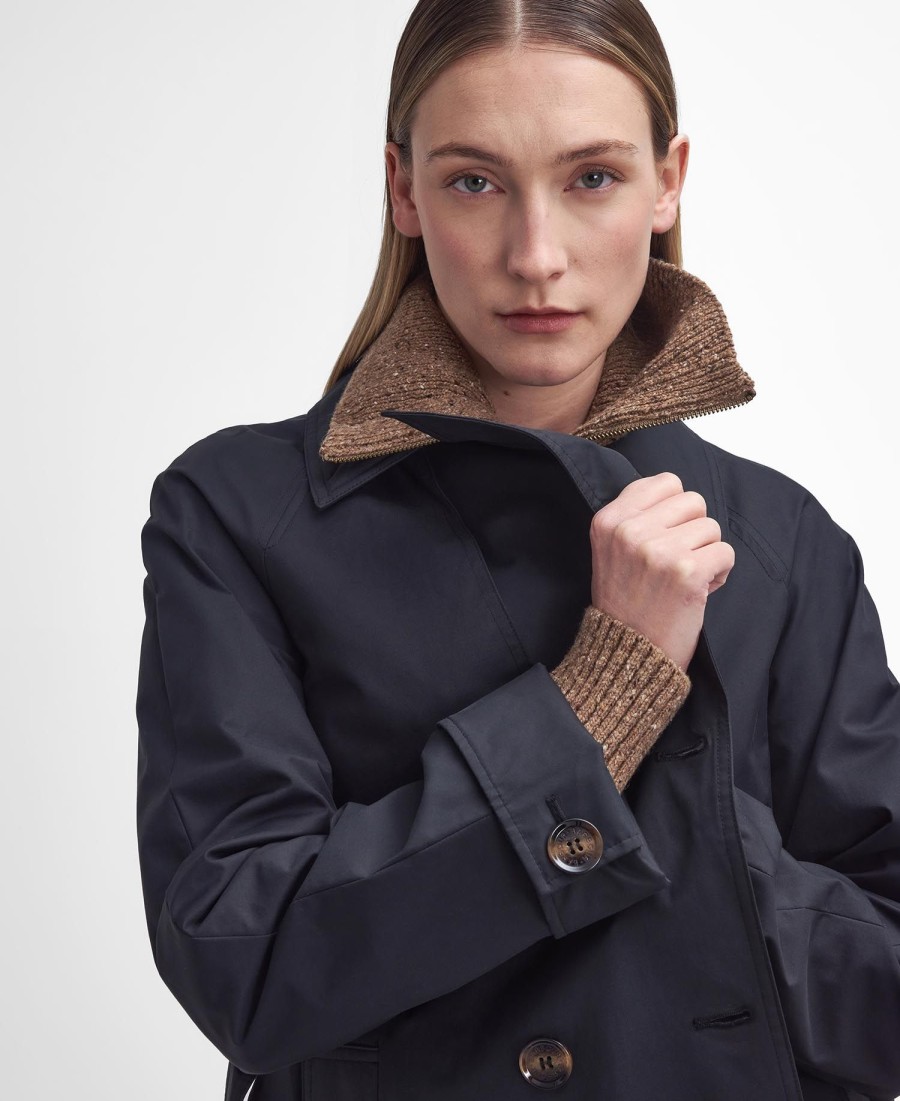 gwyn waterdichte trenchcoat