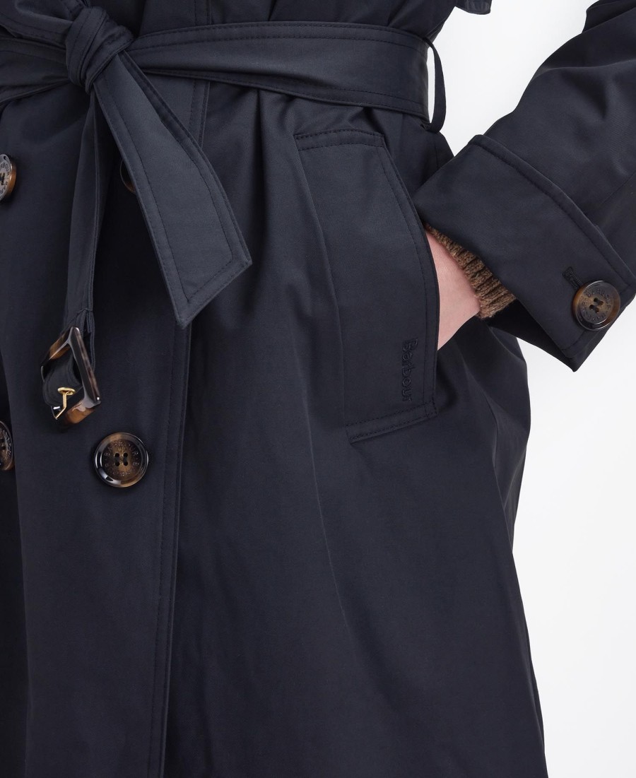 gwyn waterdichte trenchcoat