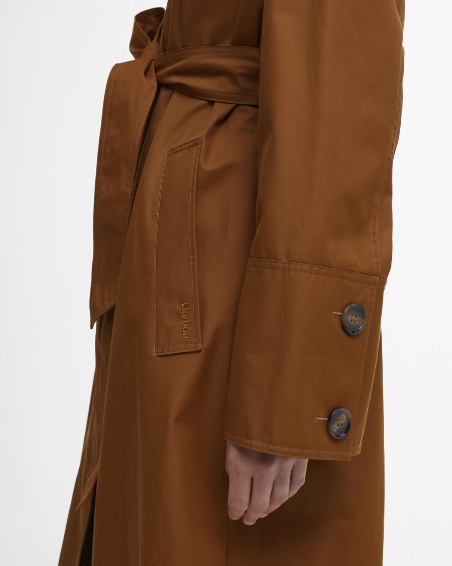beatrix waterdichte trenchcoat