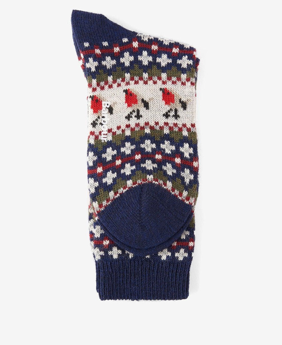 robin fair isle sokken