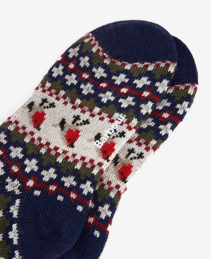robin fair isle sokken
