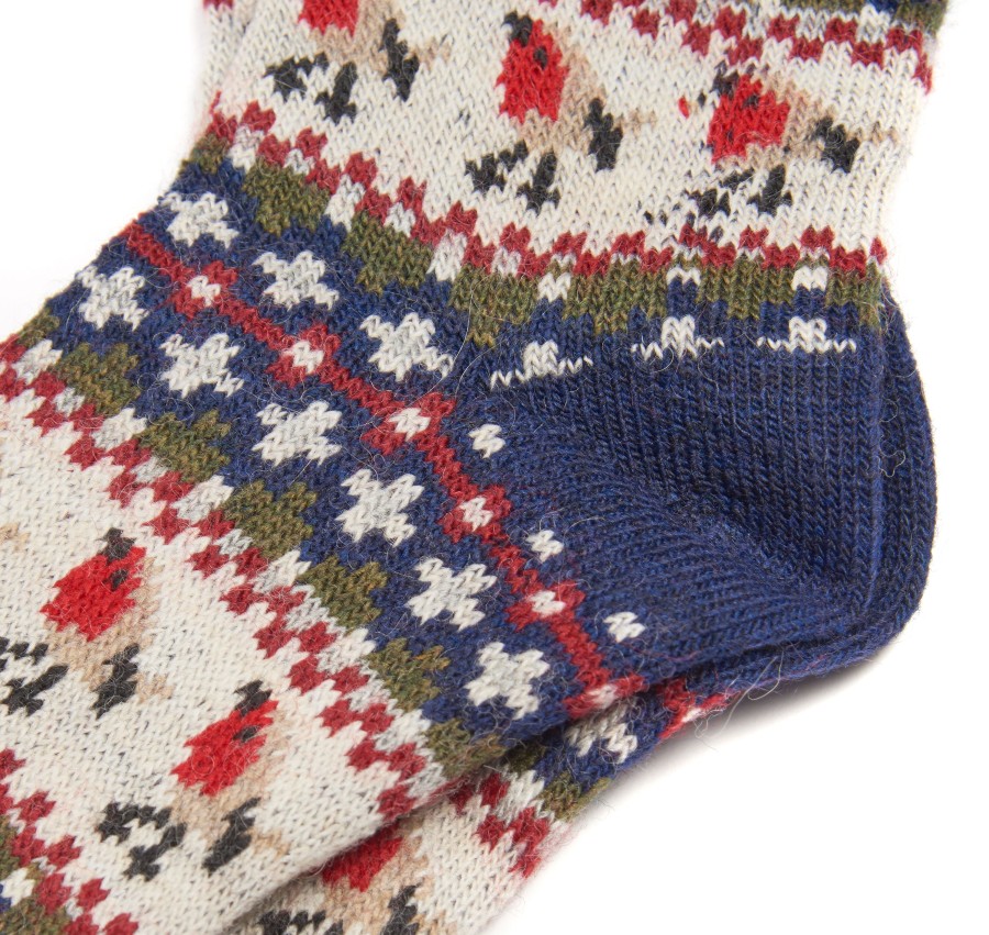 robin fair isle sokken
