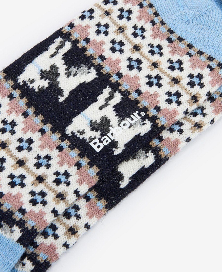 fair isle terrier sokken