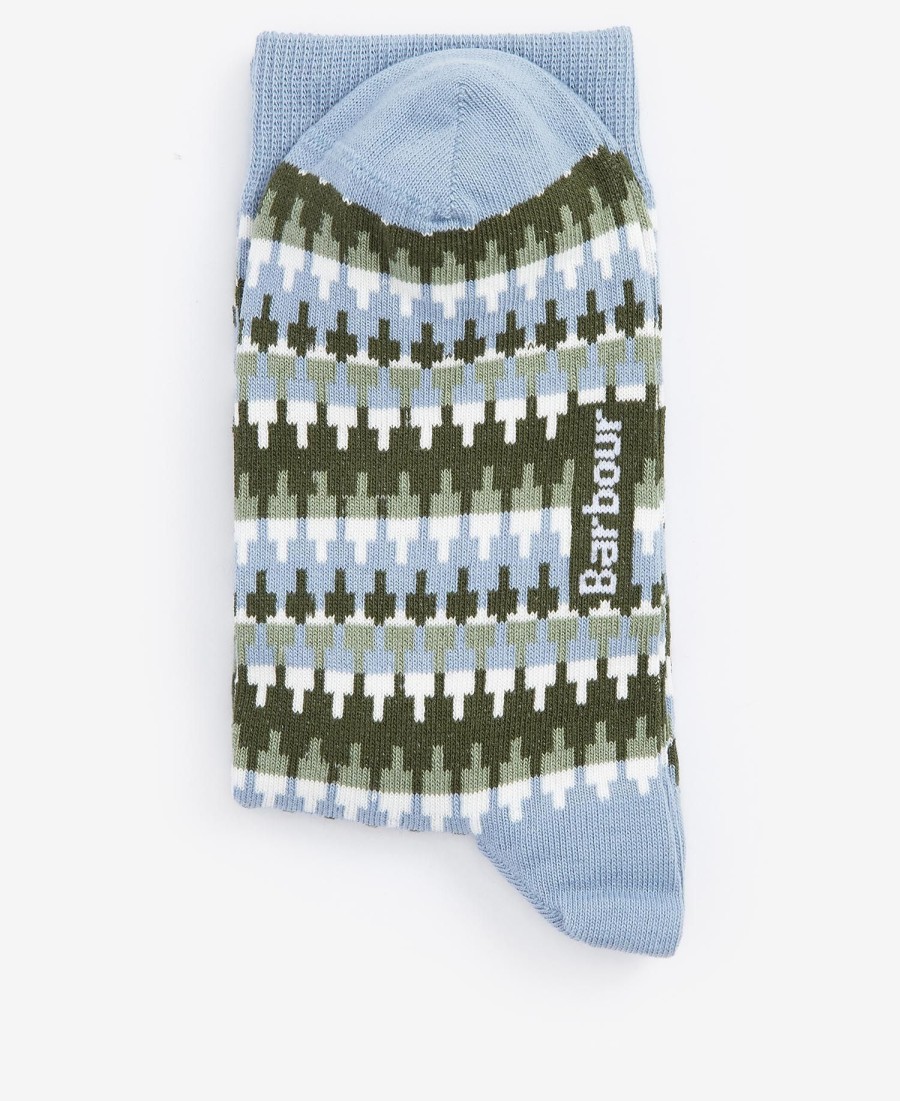 louise fair isle sokken set van 2