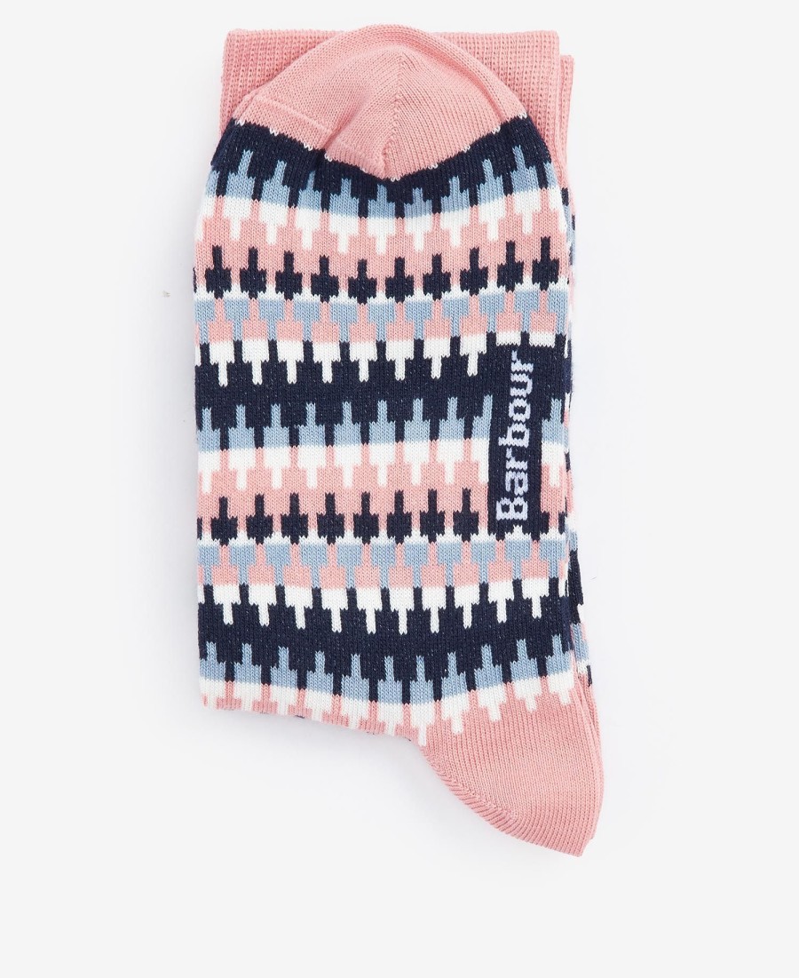 louise fair isle sokken set van 2