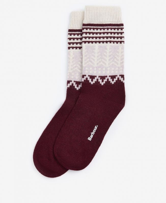 camille fair isle sokken