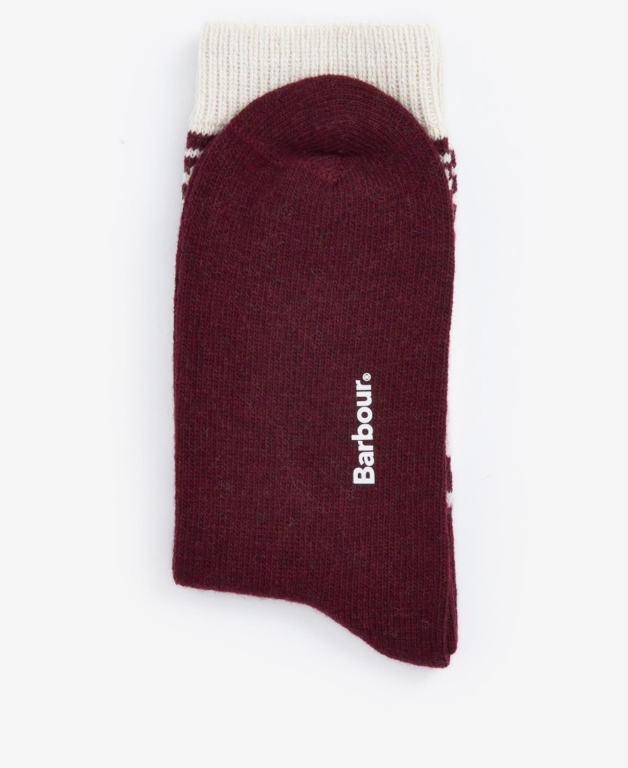 camille fair isle sokken