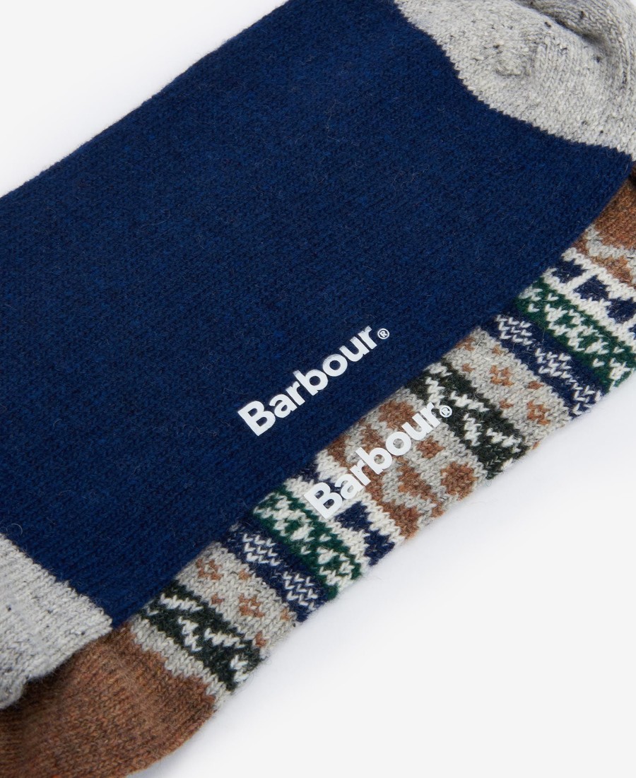 fairisle sokken set van 2
