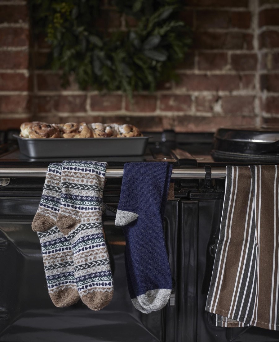 fairisle sokken set van 2