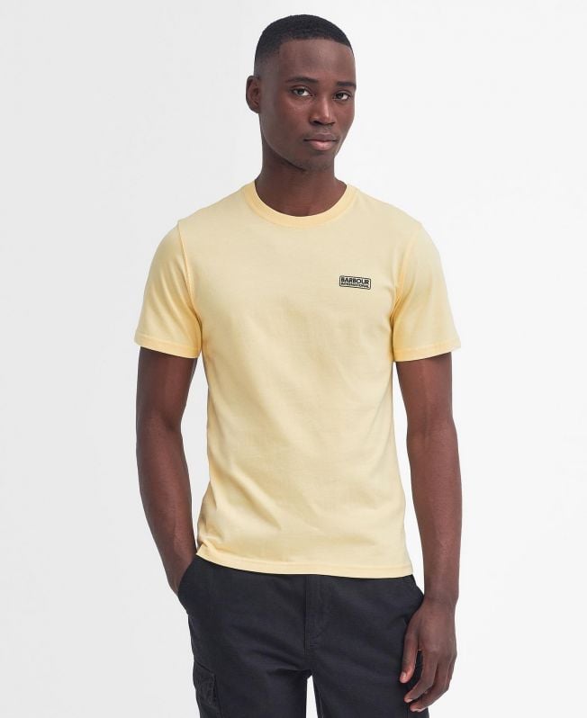 t-shirt met klein logo