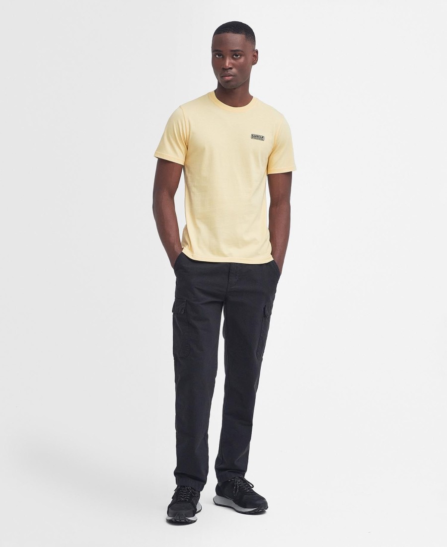 t-shirt met klein logo