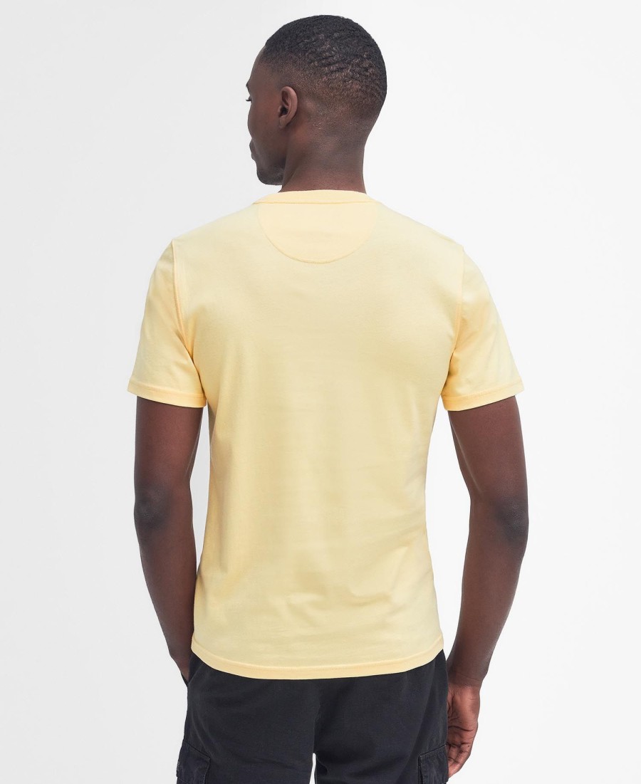 t-shirt met klein logo