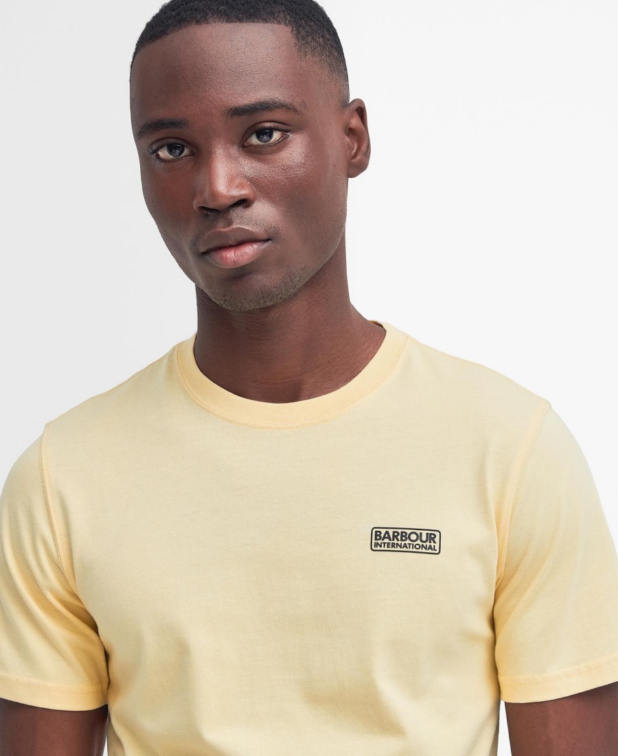 t-shirt met klein logo