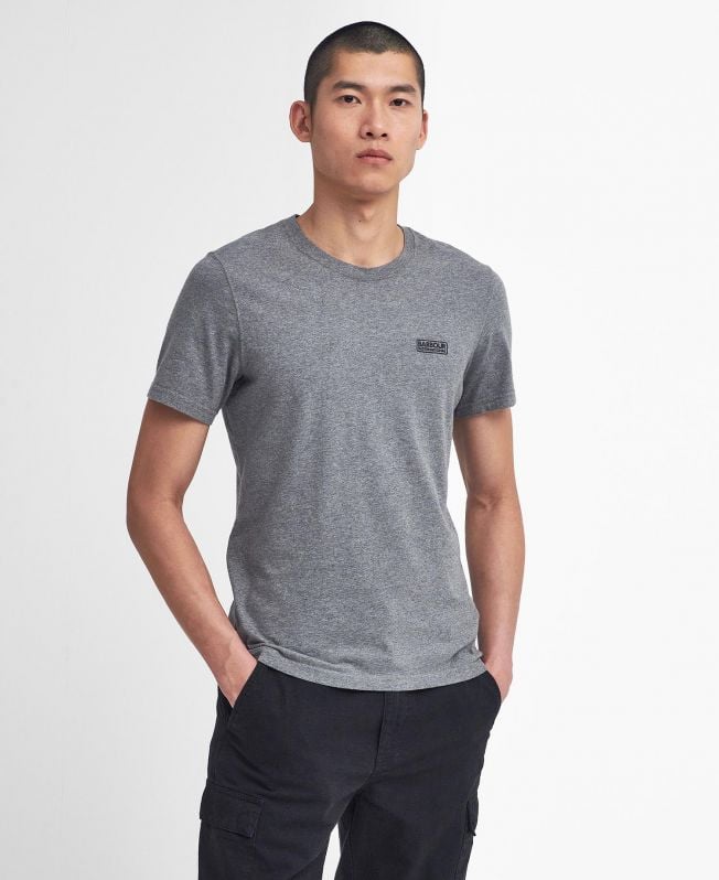 t-shirt met klein logo