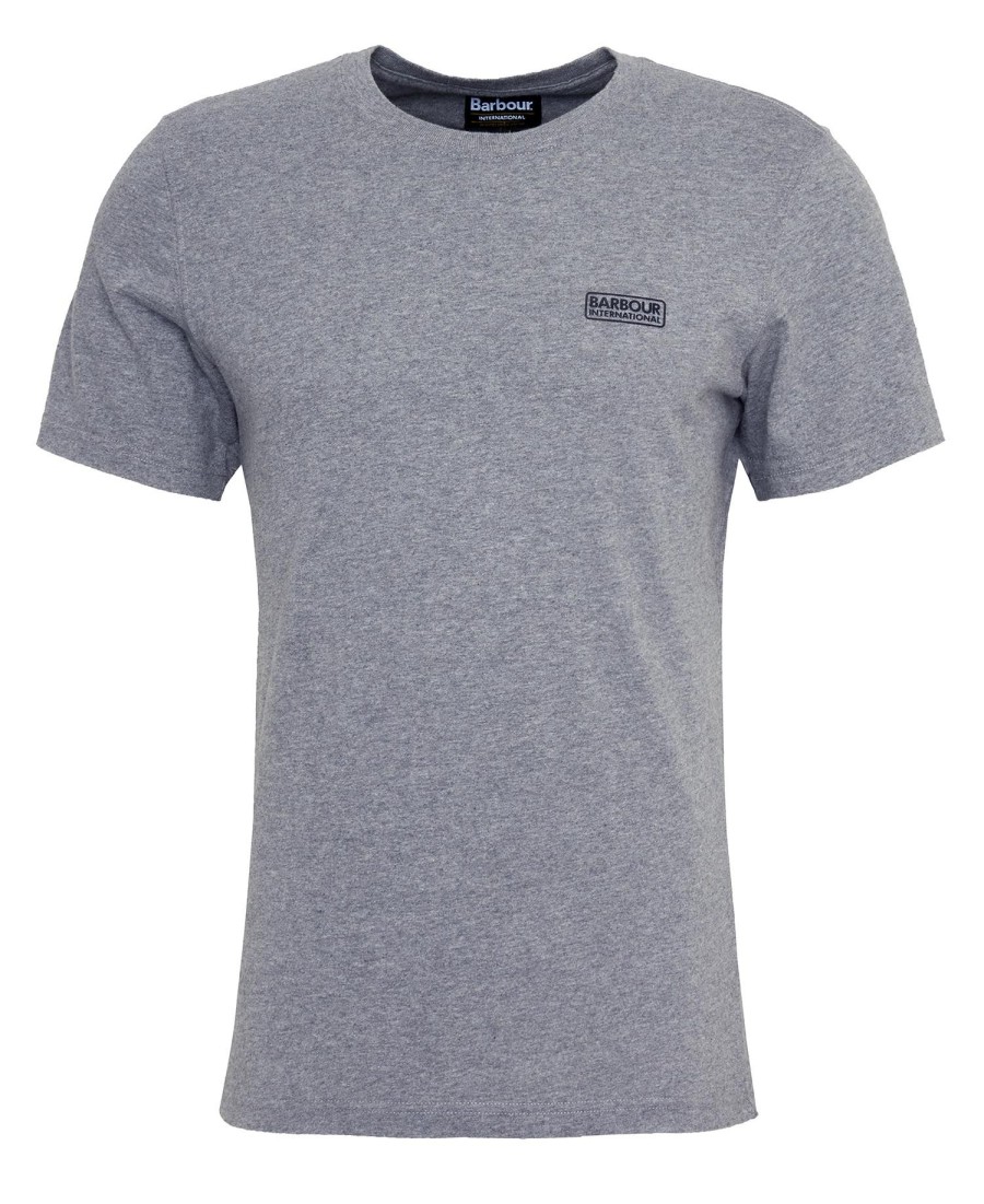 t-shirt met klein logo
