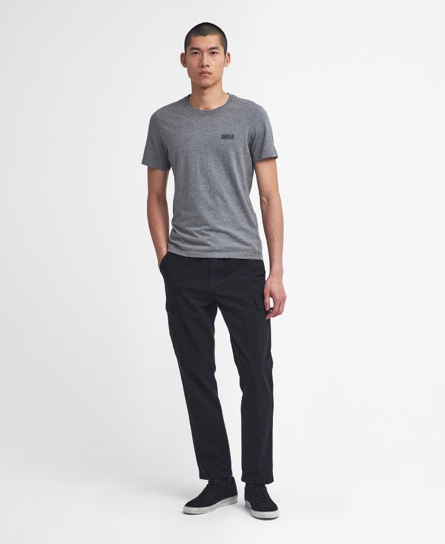 t-shirt met klein logo