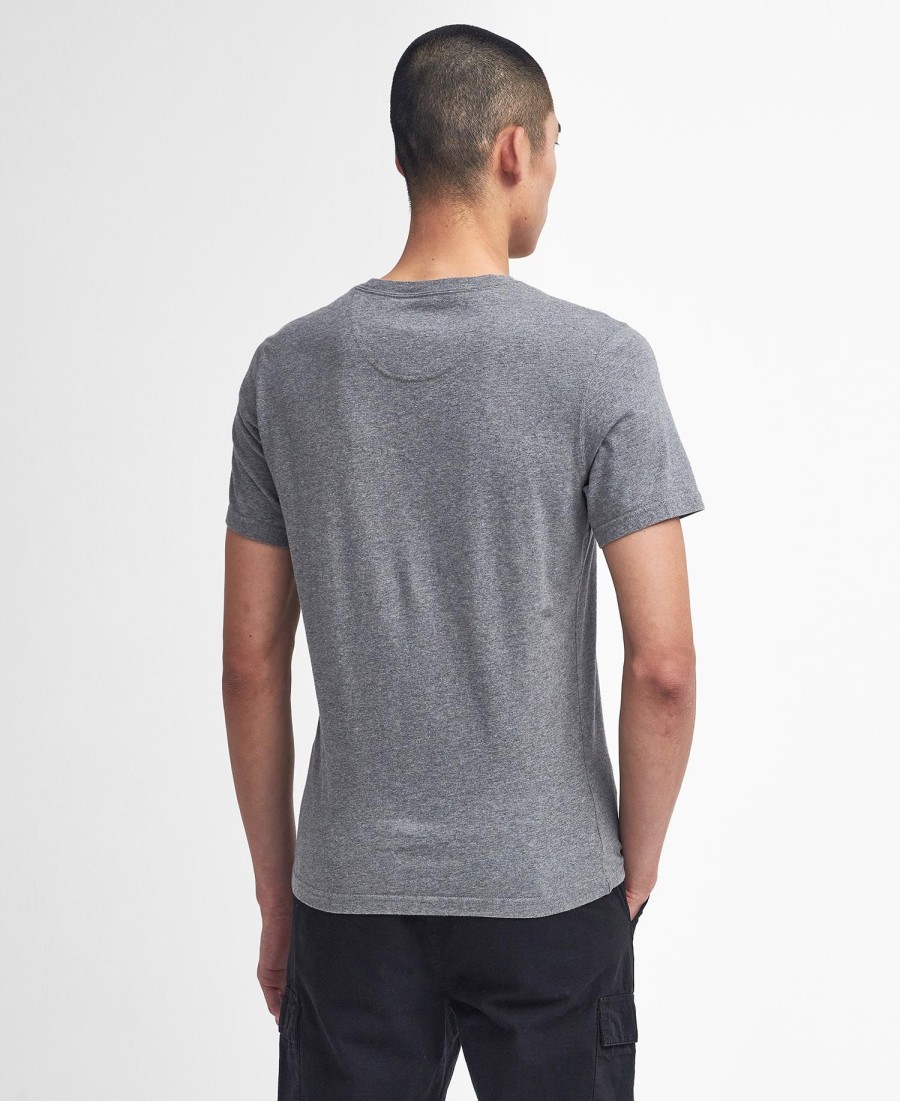 t-shirt met klein logo