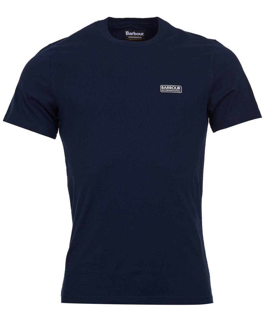 t-shirt met klein logo